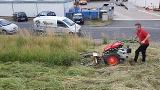 Vorführung Agria Taifun mit Portalmähwerk von der Weimer GmbH www.weimer-technik de