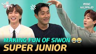 [C.C] LeeTeuk and Eunhyuk are so skilled at teasing Siwon #SUPERJUNIOR