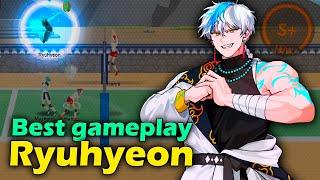 Ryuhyeon new S+ rank. Best gameplay. The Spike. Volleyball 3x3