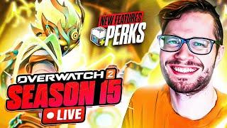 CHECKING OUT OVERWATCH 2 SEASON 15 PERKS!