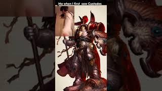 Custodes ARE THE BEST! #memes #shorts #warhammer40k #youtubeshorts