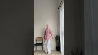 girly hijab friendly outfit #shopeehaul #outfitmurah