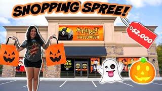 I took my fiance on a Halloween Shopping Spree!