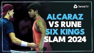 Holger Rune vs Carlos Alcaraz ‍ | Six Kings Slam 2024 Highlights