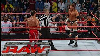 Triple H vs Chris Benoit Gold Rush Tournament (Match 4) RAW May 02,2005