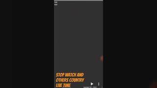 Stop Watch and others country live time #Raihan computer Academy #Viral