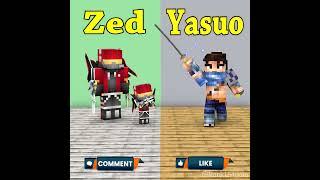 Whose Skill Do You Like More? Zed Or Yasuo?