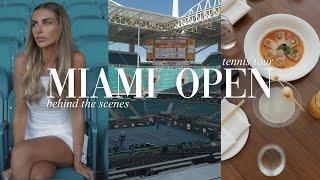 florida vlog: bts miami open, tennis tour, chief lifestyle officer!