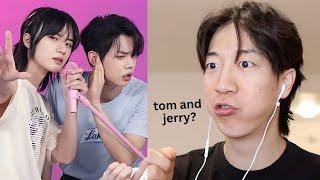 YEONJUN and BEOMGYU Acting Like TOM and JERRY in TXT