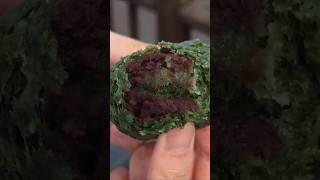 쑥향 가득, 보리의 고소함까지! 서귀포 노포 빵집 먹방 #food #matcha #제주도쑥보리빵