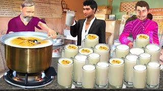 Ayurvedic Milk Sharbat Kerala Style Tasty Doodh Sharbat Street Food Hindi Kahani Hindi Moral Stories