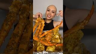 seafood boil mukbang#shorts #mukbang #seafood