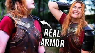 I Made Medieval Leather Armor for the First Time