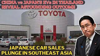 SHOCKING JAPAN! Chinese Electric Cars Capture 80% of Toyota's Thailand Market in Just 1 Year.