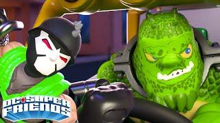 The Croc and Bane Make a Mess! | DC Super Friends | @ImaginextWorld