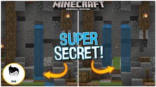 Minecraft BE SECRET WATERFALL DOOR! V.2 (PE/Xbox/PS4/Windows10/Switch)