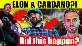 CARDANO: Charles Hoskinson & Elon Musk Ranch Meeting Rumor Explained!