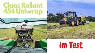 Claas Rollant 454 Uniwrap im Test