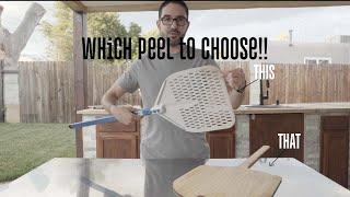 How to choose a pizza peel for your Ooni or Gozney Oven.