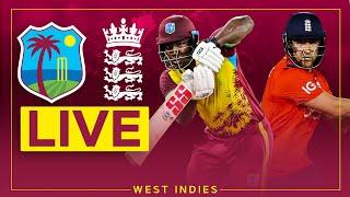  LIVE | West Indies v England | 1st T20I