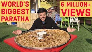 Biggest Paratha of the World l 32 Inch Paratha l Jaipur Paratha Junction