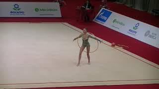 Sergeeva Anastasia (RUS) hoop  Moscow YOG Qualification 2018