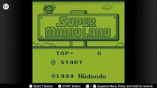 Super Mario Land Playthrough