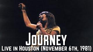 Journey - Live in Houston (November 6th, 1981) - HD Remaster