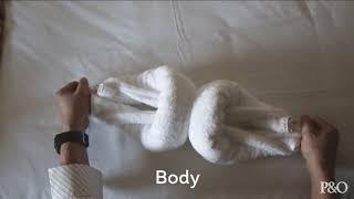 How to Make a Rabbit Towel Animal | P&O Cruises Australia