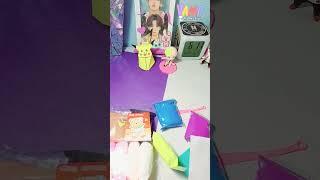 Unboxing/ Soft Foam Clay/ ##youtubeshorts #unboxing #clay #foamclay #craftsupplies 