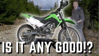 Is This The BEST First ENDURO BIKE? Kawasaki KLX140RF Review & Ride!