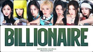 BABYMONSTER - BILLIONAIRE (ПЕРЕВОД | КИРИЛЛИЗАЦИЯ | COLOR CODED LYRICS)
