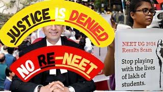 NO RE-NEET 2024 Confirmed | Ab Kya Karein? | Supreme Court on NEET | NEET 2024 Paper Leak Issue