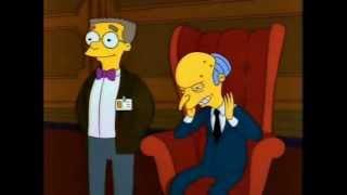 Lunes por la mañana - Sr Burns - Los Simpson