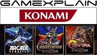 Konami 50th Anniv. Collections Announced! Castlevania, Contra, & Arcade Classics Coming to Switch