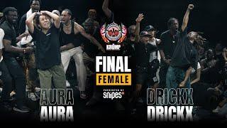 Aura vs Drickx | Female Final | EBS Krump 2023