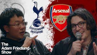 Arsenal Fan Vs Tottenham Fan | Aaron Chen on The Adam Friedland Show