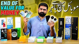 Reality Of Best Smartphones 20,000/- to 10,0000/- In Pakistan? End Of Value For Money Smartphones ?