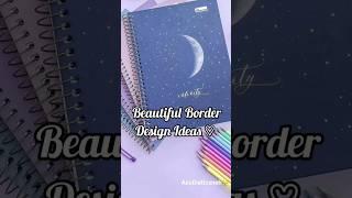 Beautiful border designs  #borderdesign #borderdesigns #border #design #trending #shorts #aesthetic