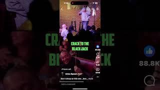 Aries spears roasts the black jack with the crack back guy