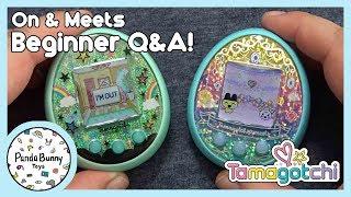 Six Common Beginner Tamagotchi On & Meets Questions ANSWERED! | PandaBunny