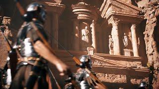 Ancient Rome 3D Cinematic - Roman Legion at the gates of Petra ( Blender CGI Animation )