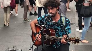 Chris Isaak, Wicked Game (Cover) - busking in the Streets of London, UK