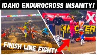 FIGHT AFTER THE FINISH?! Endurocross Racing Has The MOST CRASHES of Any Series!!