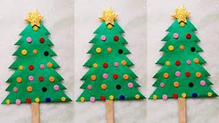 Paper Christmas tree/Christmas craft for kids/Christmas craft with paper/Easy paper craft/kids craft