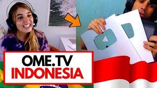 OME.TV BULE VIDEO CHAT INDONESIAN INTERNATIONAL | BRAZILIAN GIRL LIVE IN INDONESIA