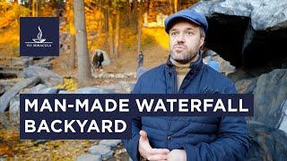 How To Build Waterfall | Man-made Stone Waterfall