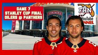 Lomberg & Stenlund Pregame: Florida Panthers Game 7 Stanley Cup Final v Edmonton Oilers