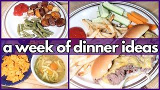 SIMPLE WEEK NIGHT DINNERS | What’s For Dinner? #353 | 1-WEEK OF REAL LIFE MEALS