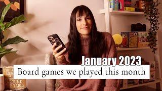 Board games we played this month! | 10+ mini game reviews | JANUARY 2023